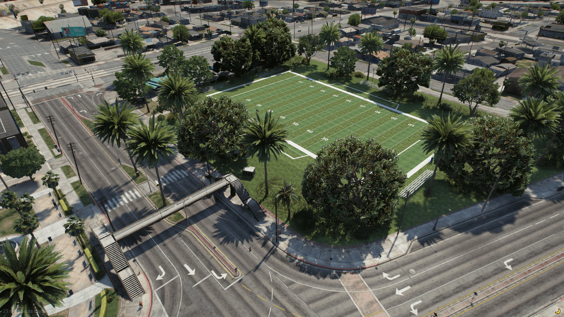 AMERICAN FOOTBALL FIELD